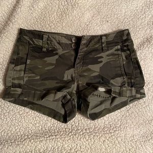 Camo Express Low Rise Shorts